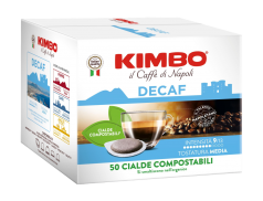 CAFFÈ KIMBO DECAFFEINATO - Box 50 CIALDE ESE44 da 7.3g