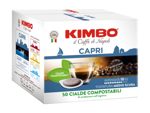 CAFFÈ KIMBO CAPRI - Box 50 CIALDE ESE44 da 7.3g