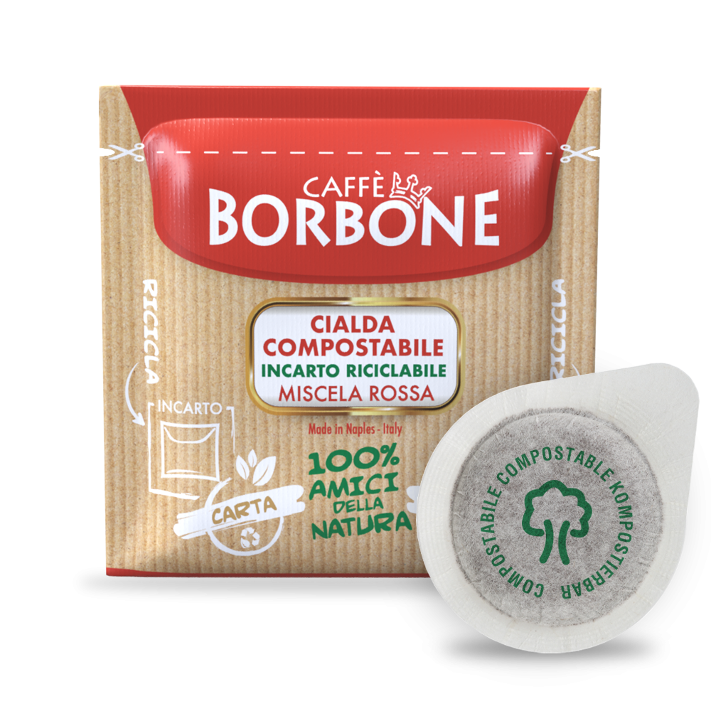 150 Cápsulas Caffè Borbone ROJA Compatibles Lavazza Espresso Point