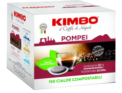 KAFFEE KIMBO POMPEI - Box 150 PADS ESE44 7.3g